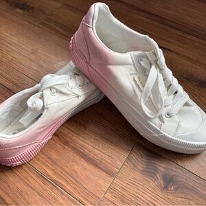 Women's Rocket Dog Sneakers Pink and White